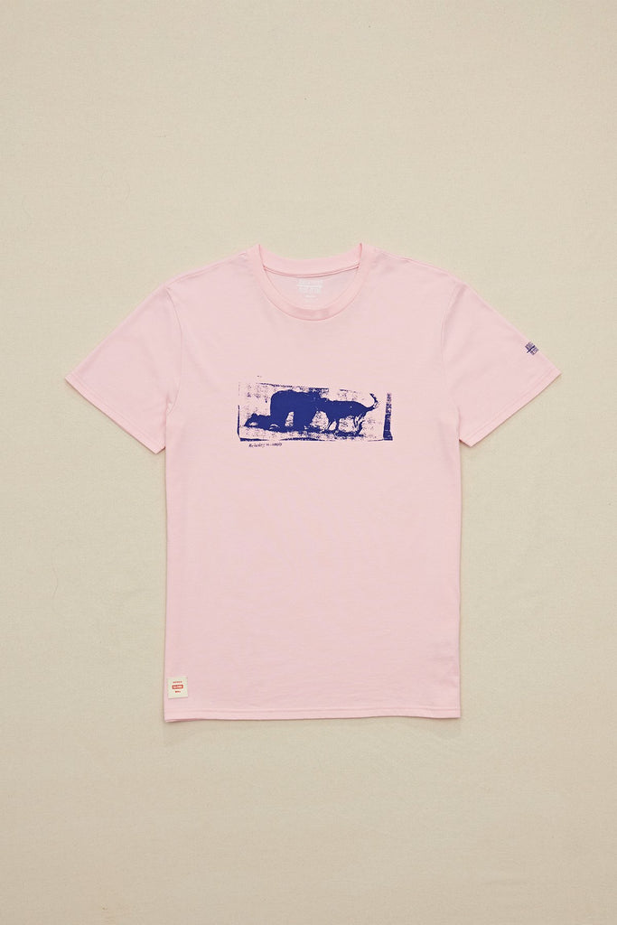 Refuse To Comply Tee. Pink