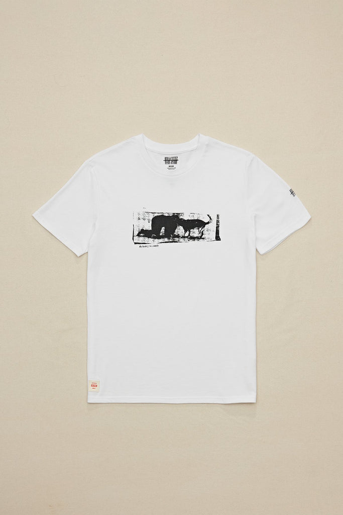 Refuse To Comply Tee. White